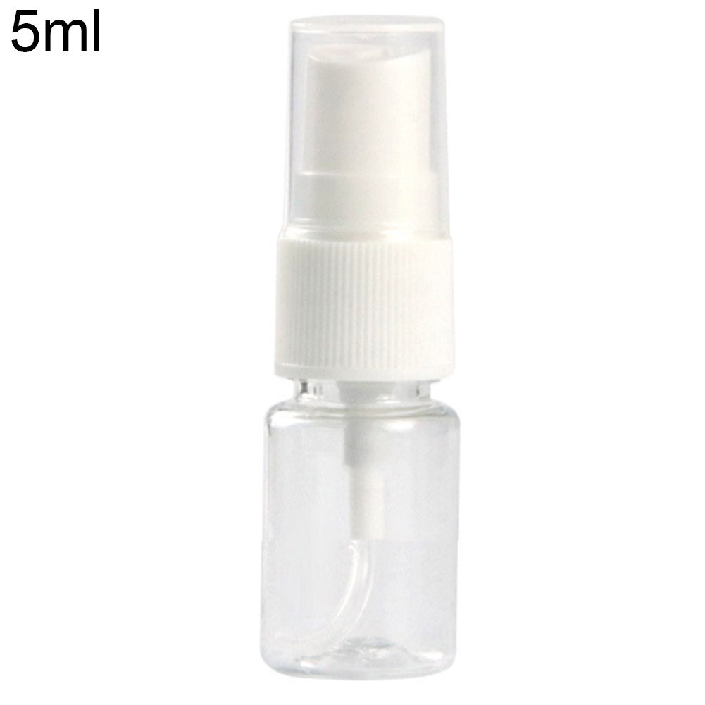 Portable Transparent Plastic Travel Bottles (Various Sizes)