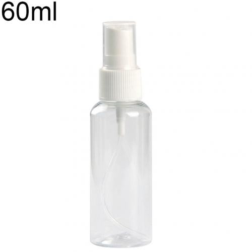 Portable Transparent Plastic Travel Bottles (Various Sizes)