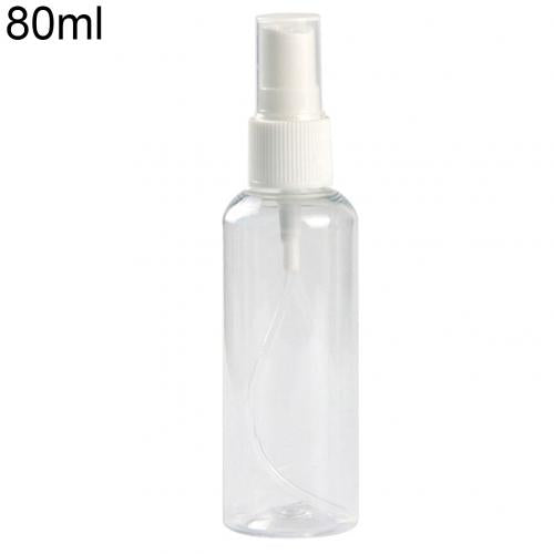 Portable Transparent Plastic Travel Bottles (Various Sizes)