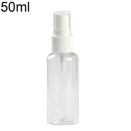 Portable Transparent Plastic Travel Bottles (Various Sizes)